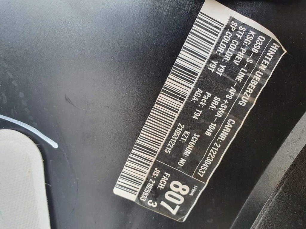 фото №7, Audi q3 sportback бампер задняя 83f807385 оригинал