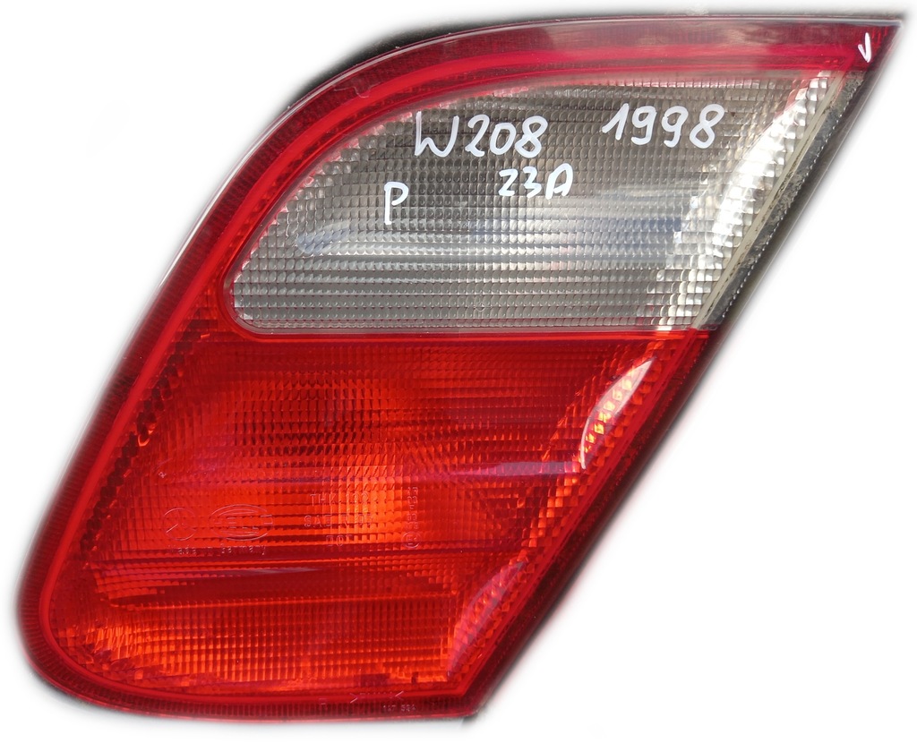 фото №1, Mercedes clk c208 w208 лампа правый задняя правая крышка багажника