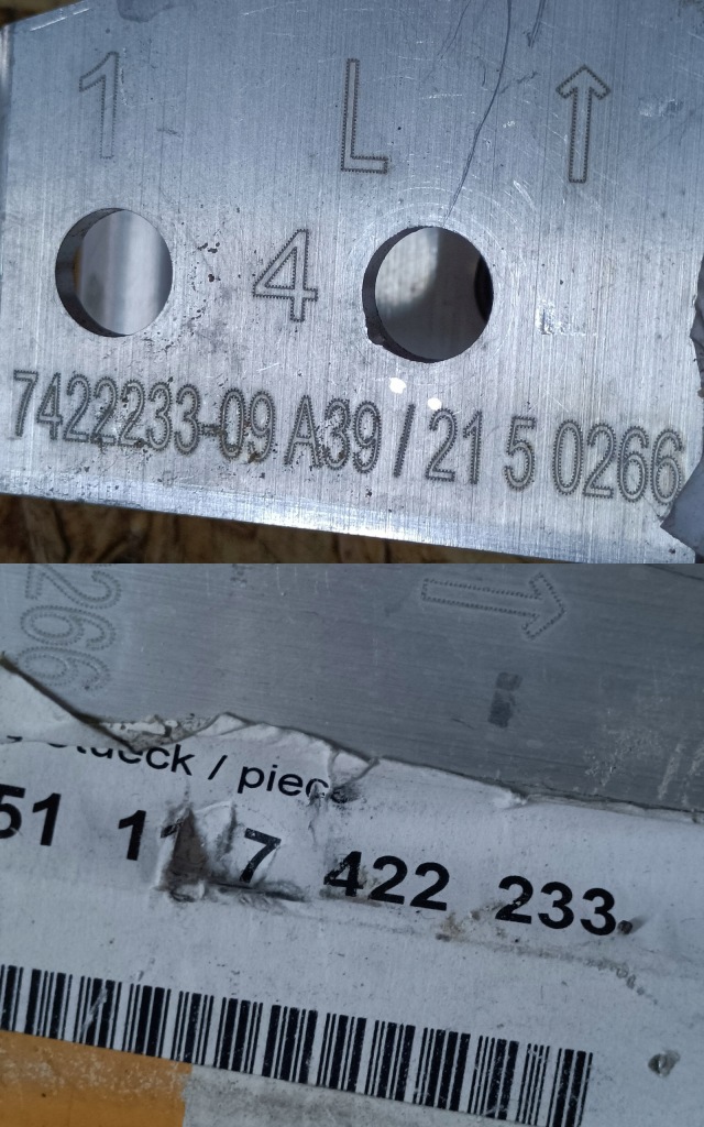 фото №9, Bmw 3 g20 адаптер кронштейн кронштейн радіатора ліва 51117422233