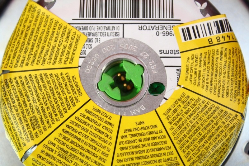 фото №7, Подушка безпеки подушка повітряна водія 735411159 fiat panda 2 ii 03-11