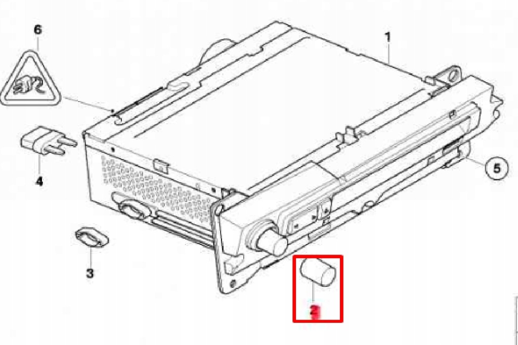 Bmw 5 e60 радіо регулювання гучність ручка 6512 нове оригінальні 9119574 Зі Шроту