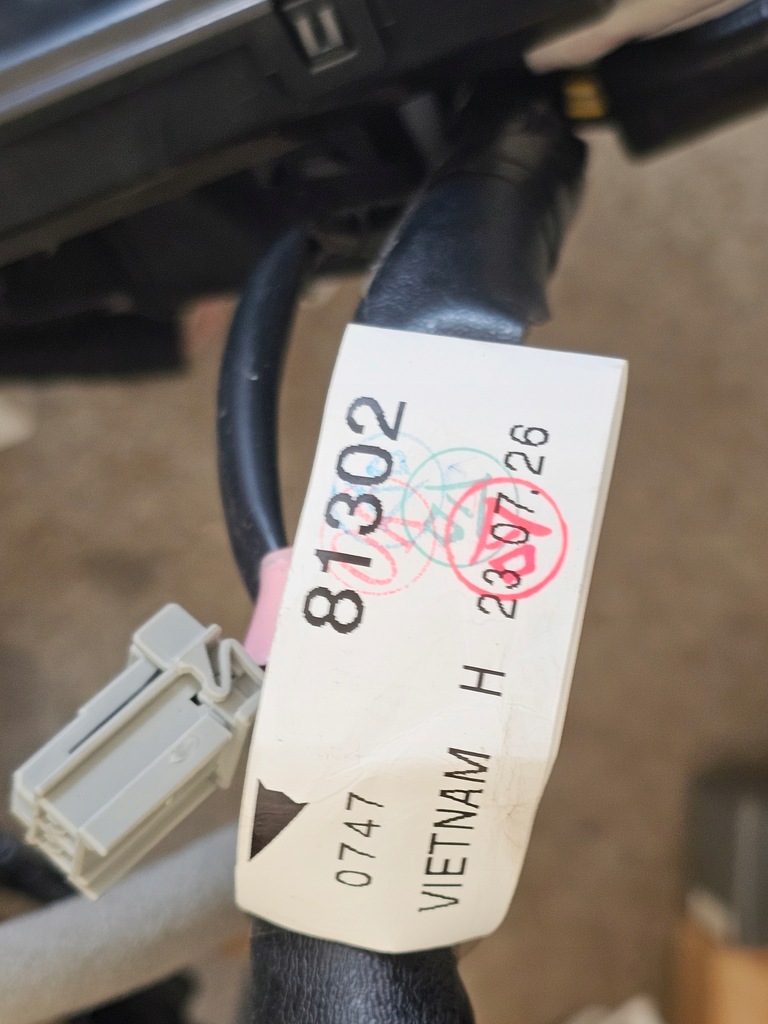 фото №13, Subaru crosstrek xv 22- жгут панели приборной панели 81302fn121 usa