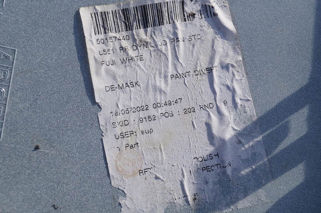 фото №11, Дифузор накладка спойлер задня land rover range rover evoque ii 2 l551 18-22