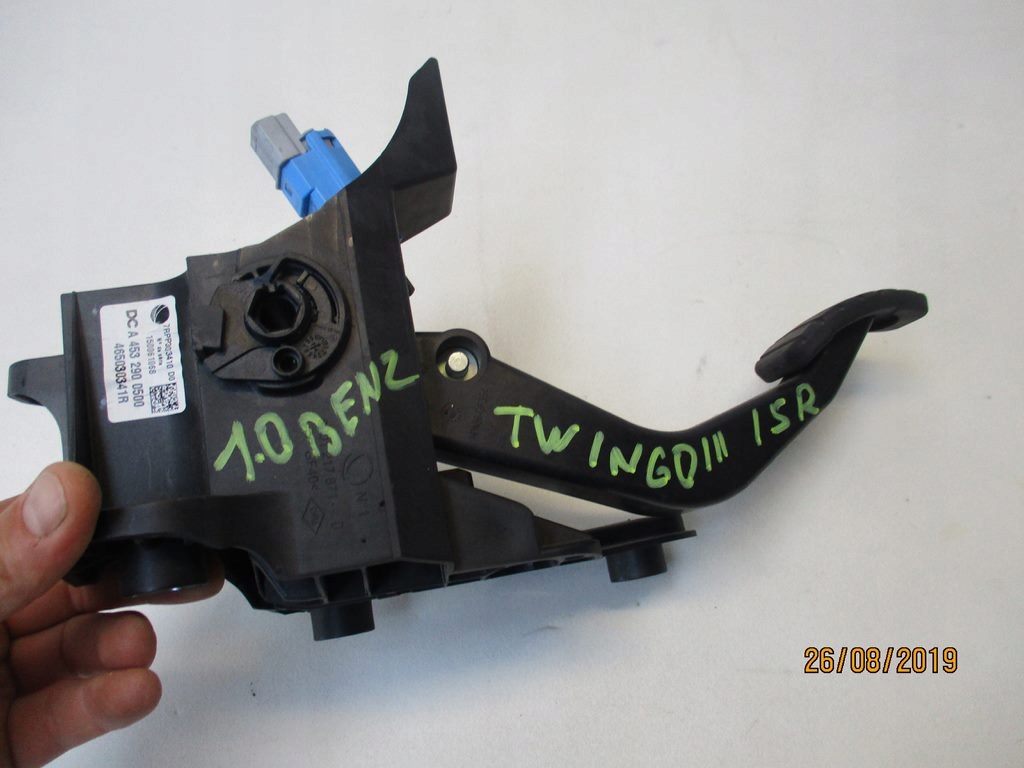 фото №3, Педаль зчеплення renault twingo iii 1.0