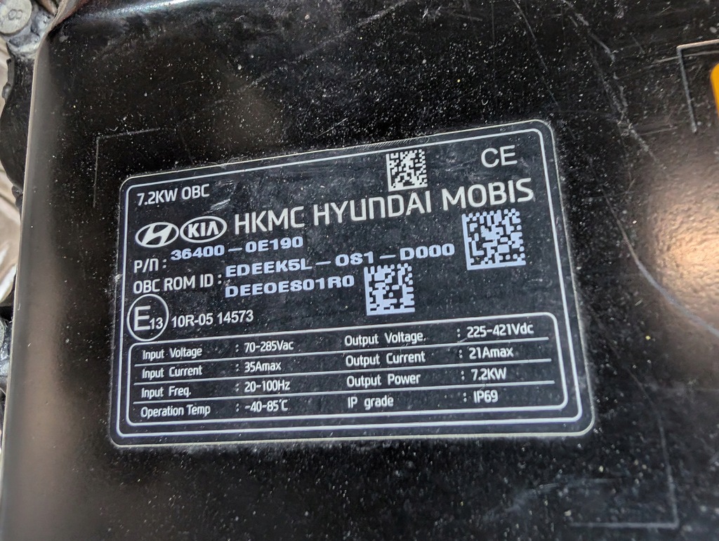 фото №10, Kia niro инвертор инвертор зарядное устройство 36400-0e190