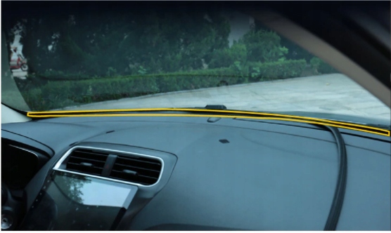 фото №9, Прокладка лента молдинг do приборная панель панели жабо