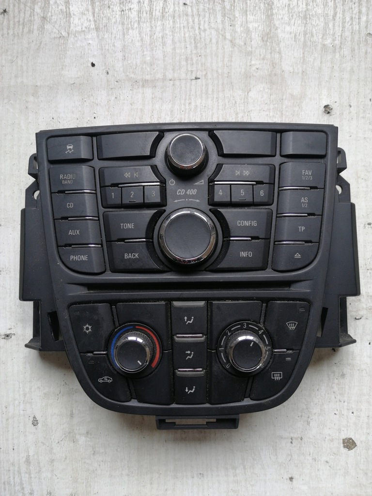 фото №1, 3047 панель обдув с радио opel astra j 13346050