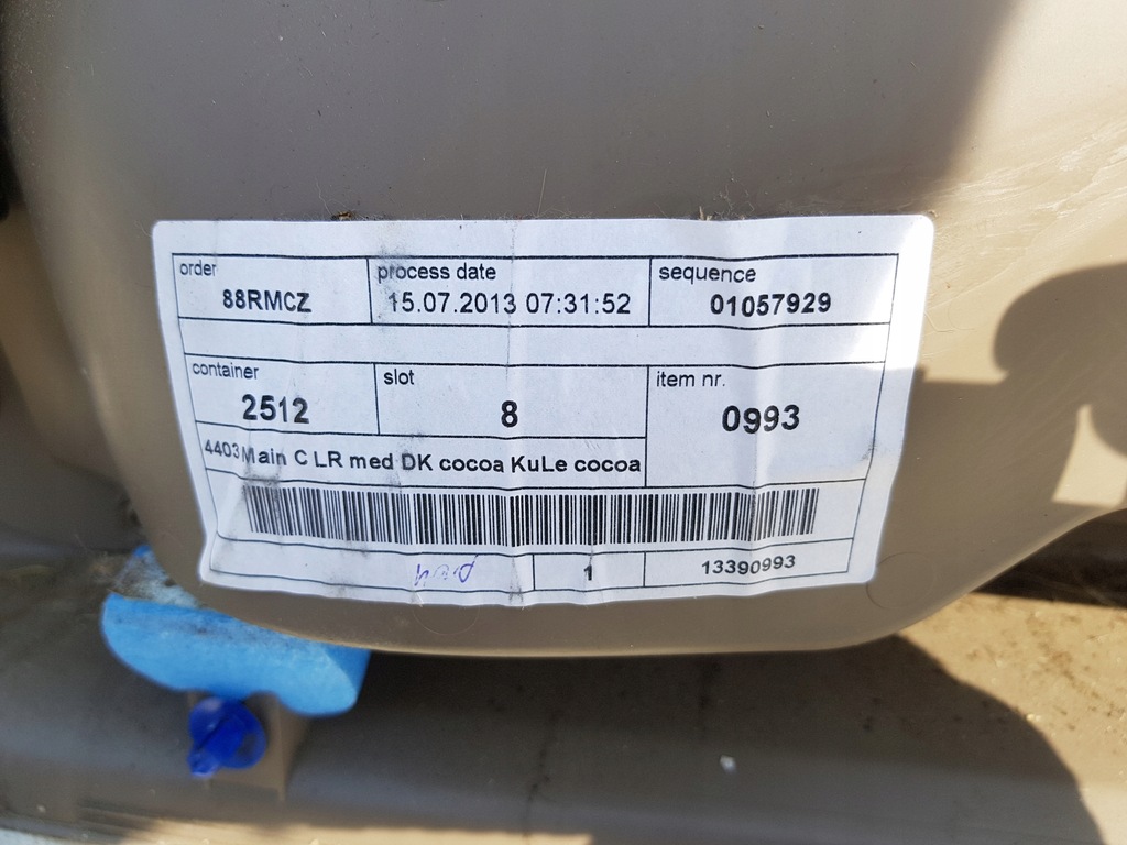 фото №13, Обшивка оббивка двері opel adam