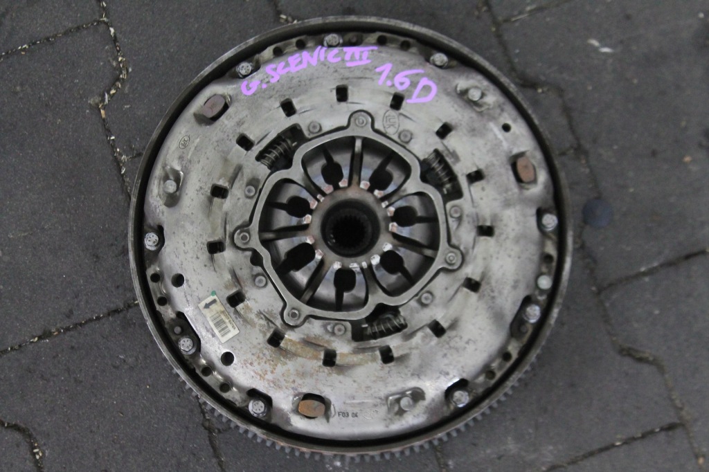 фото №1, Сцепление двухмассовый маховик комплект scenic iii 1.6 dci 09-16