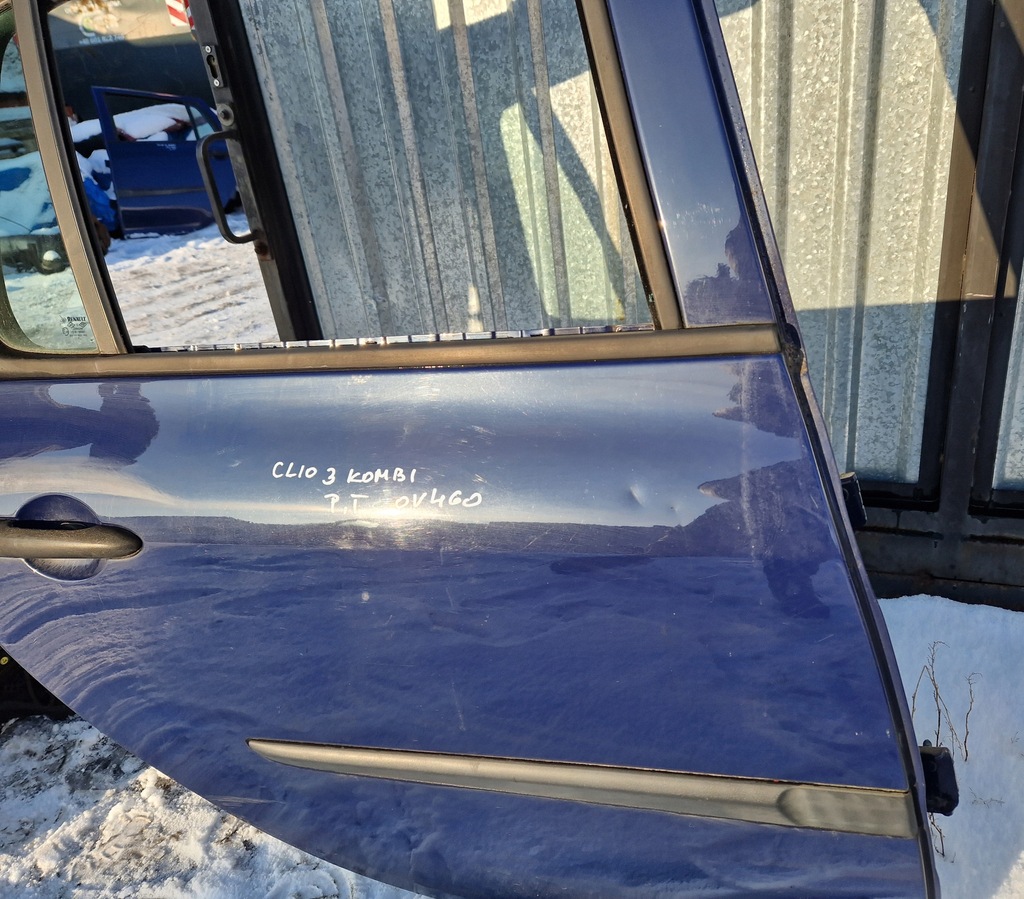 фото №2, Дверь правый задняя renault clio iii kombi ov460