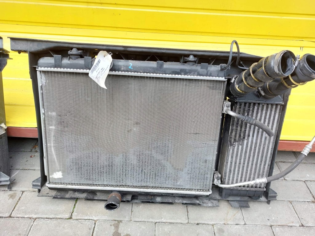 Citroen c4 2 радиатор ремень перед b7 1.6 hdi 13r с Разборки