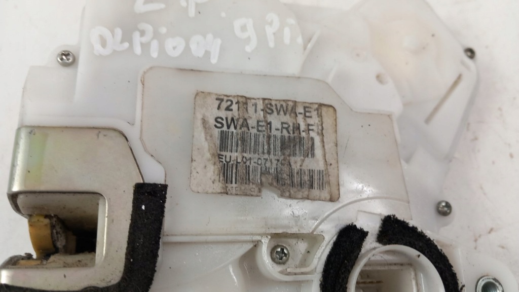 фото №4, Honda cr-v iii замок двері перед лівий 9pin