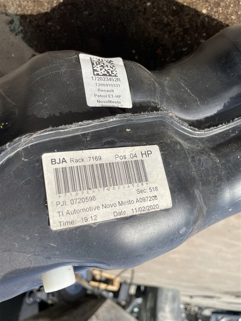 фото №8, Бак топлива bak 1.0 tce 172023452r renault clio 5 v 19-23r 20r