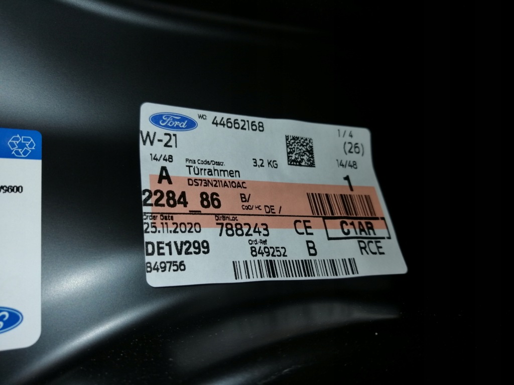 фото №3, Ford mondeo mk5 блок двигателя правый