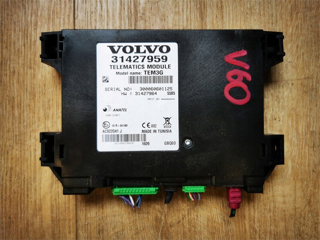 фото №1, Volvo v70 iii модуль блок керування бортовий комп'ютер 31427959