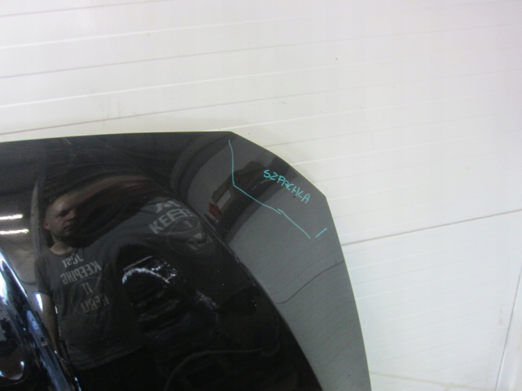 Bmw f10 f11 668 schwarz 2 черная капот передняя перед крышка двигателя в Украине