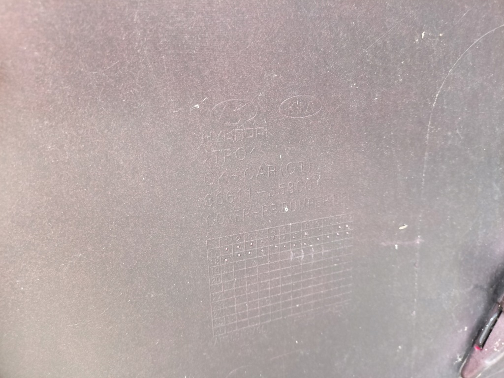 Купить Kia stinger gt 17- бампер задний задний