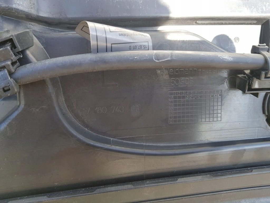 фото №7, Жабо 7 180 743 bmw 3 e90 e91 przedlift europa