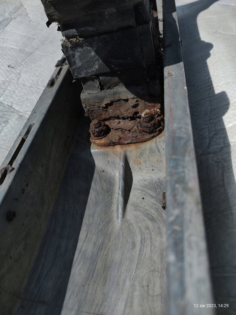 фото №9, Mercedes s w126 балка pod бампер задняя 1268851105