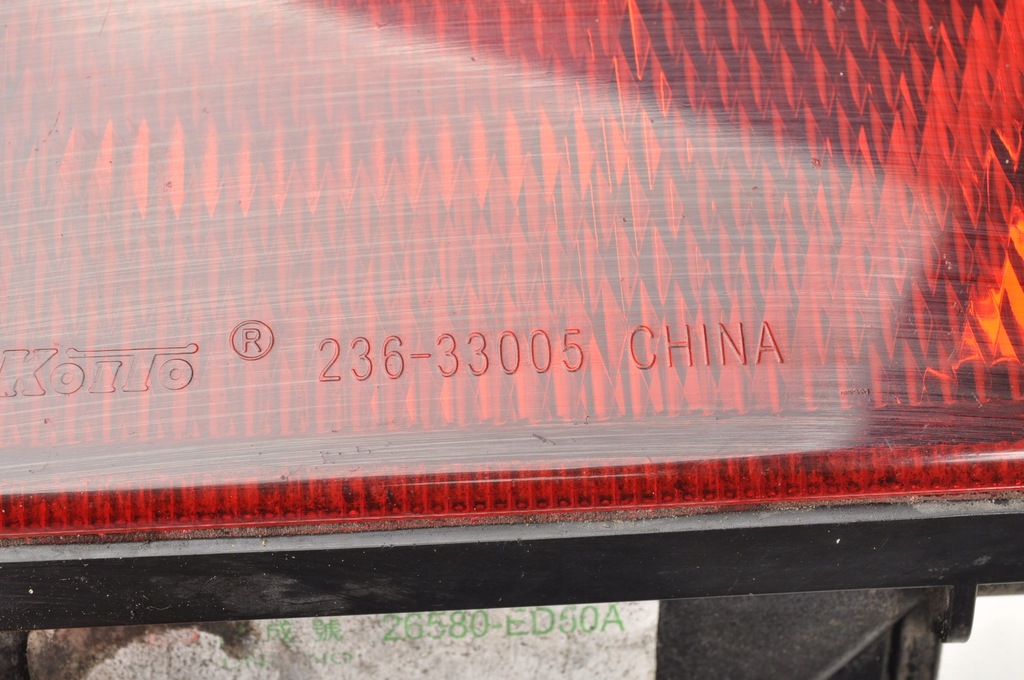 фото №6, Nissan juke лампа стоп стоп-сигнал 236-33005