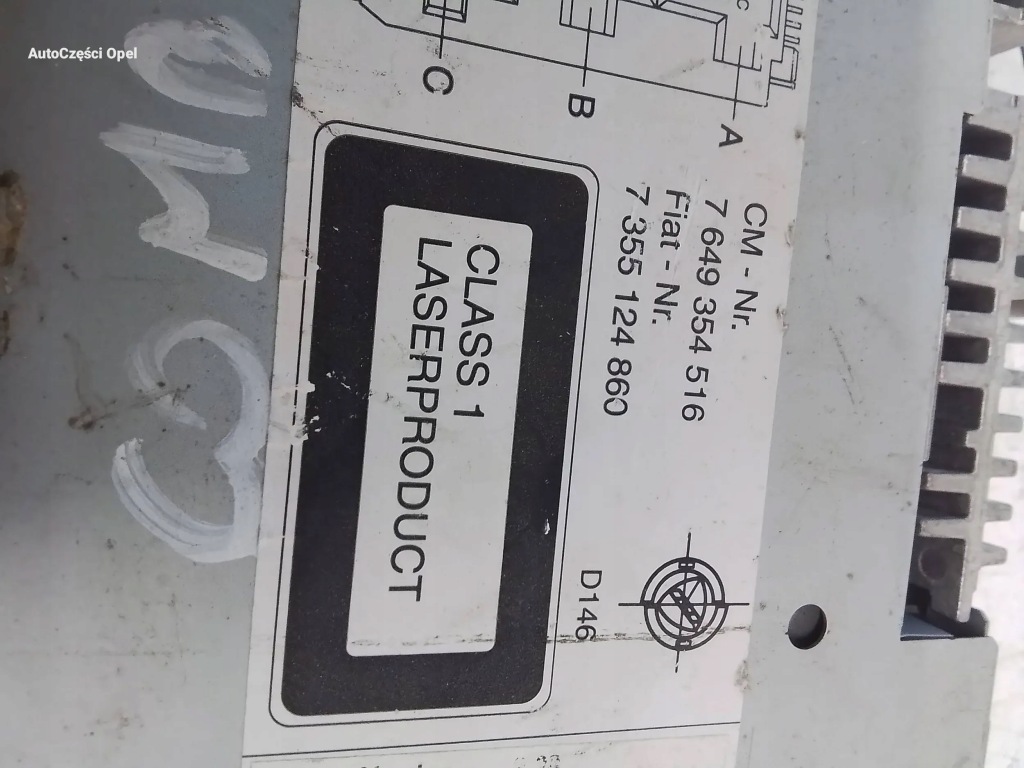 фото №4, Opel combo d doblo радіо cd fm 7649354516