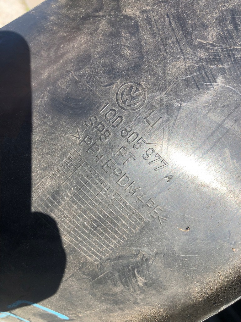 фото №5, Vw eos подкрылок перед левая 1q0805977a оригинал