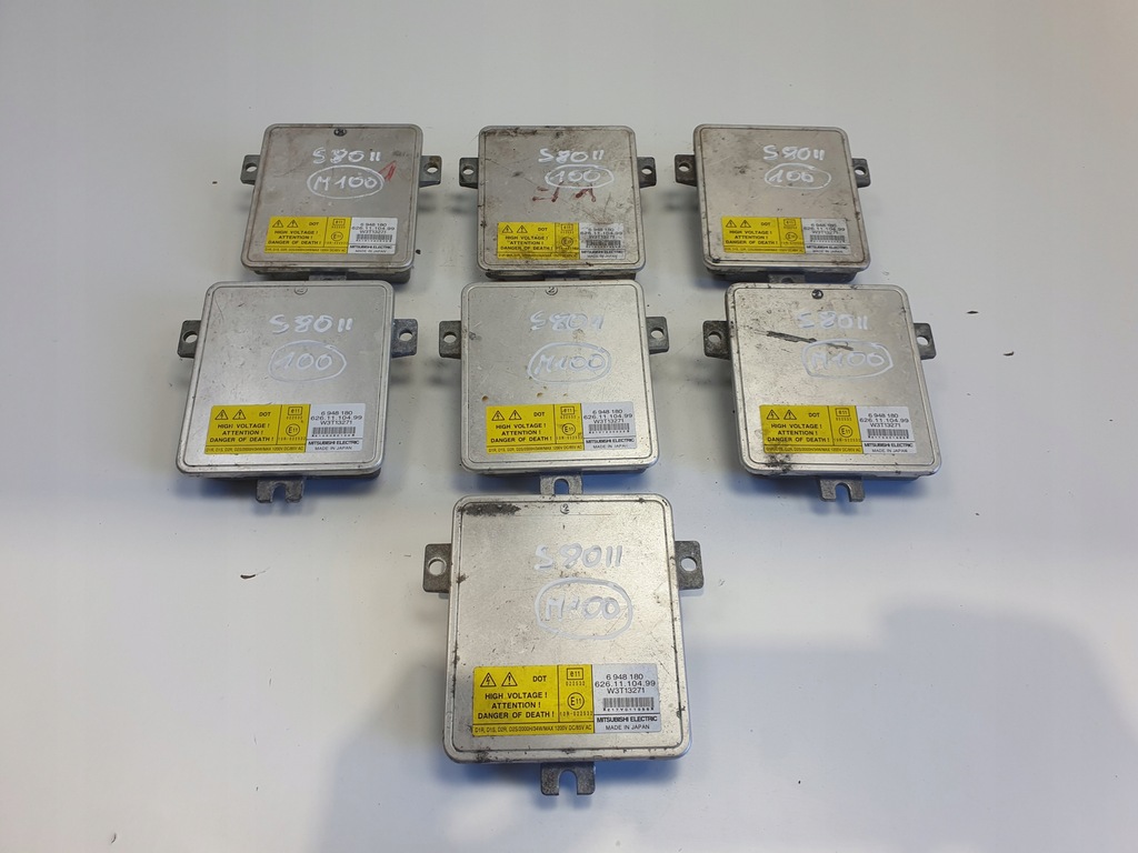 фото №12, Преобразователь volvo s80 ii v70 iii 6948180 6261110499 ксенон модуль