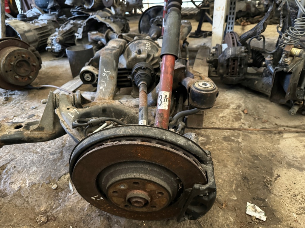 фото №9, Повний підвіска підрамник міст важелі задня audi s6 c6 5.2 v10 оригінал