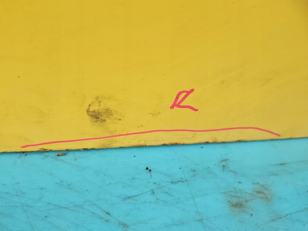 фото №13, Крышка багажника задняя vw transporter t5 03-09 жёлтый