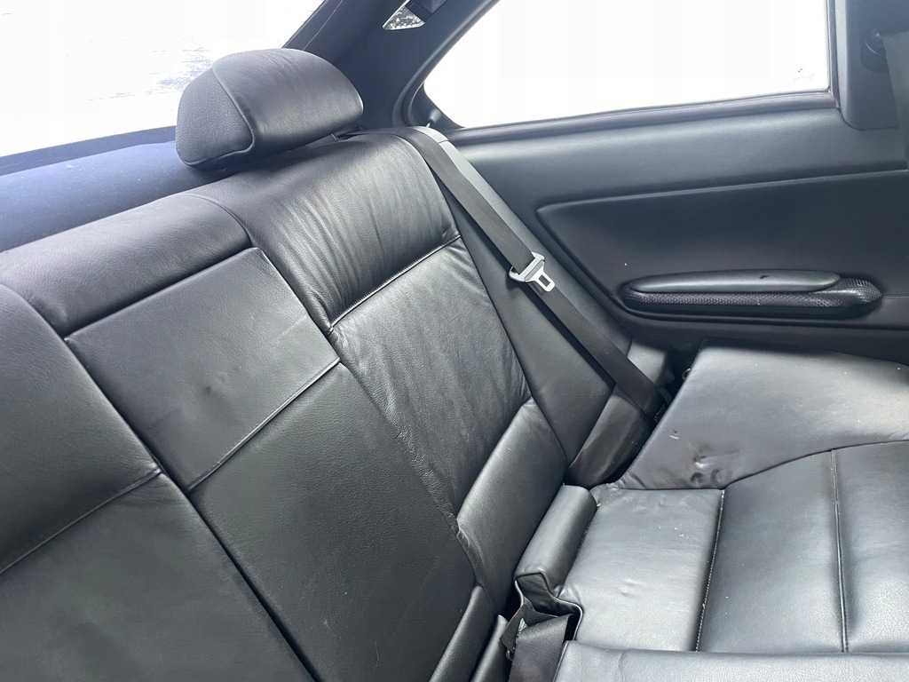 фото №8, Сиденья заднее сиденье обшивки bmw e46 coupe sportsize m набор кожа czarna bdb состояние