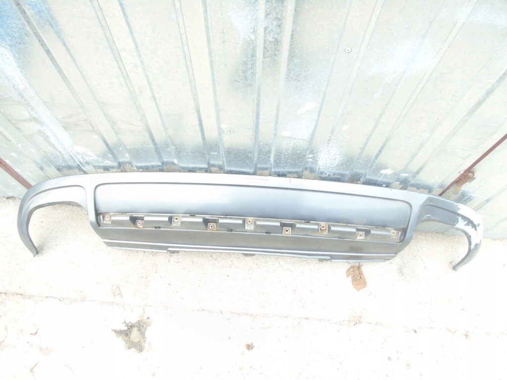 фото №1, Накладка спойлер бампера задняя задний audi s4 b8