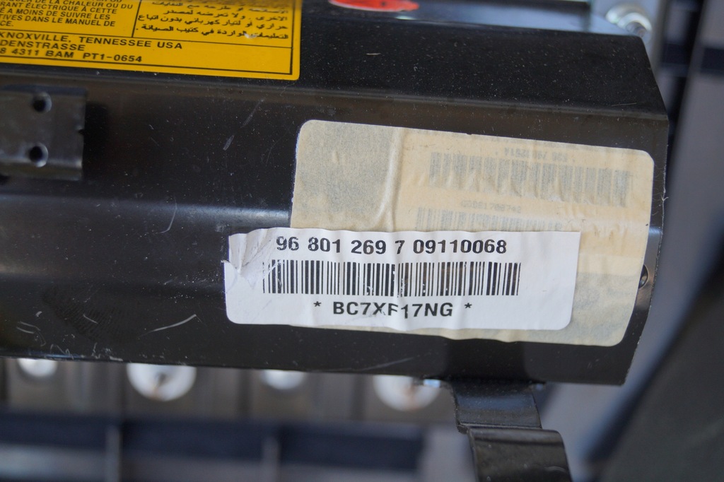 фото №11, Приборная панель консоль подушки безопасности натяжители opel antara eu