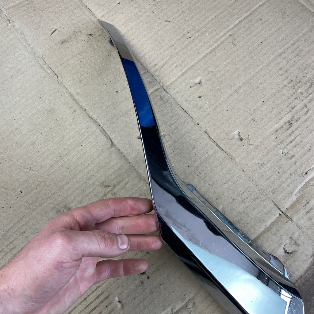 фото №15, Mitsubishi outlander iii gf 2015-21 права нижня молдинг бампера 6407a144