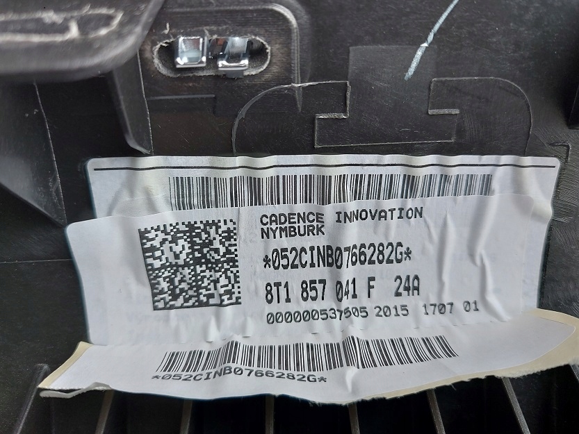 фото №14, Audi a5 приборная панель приборная консоль оригинал 8t1857041f coupe