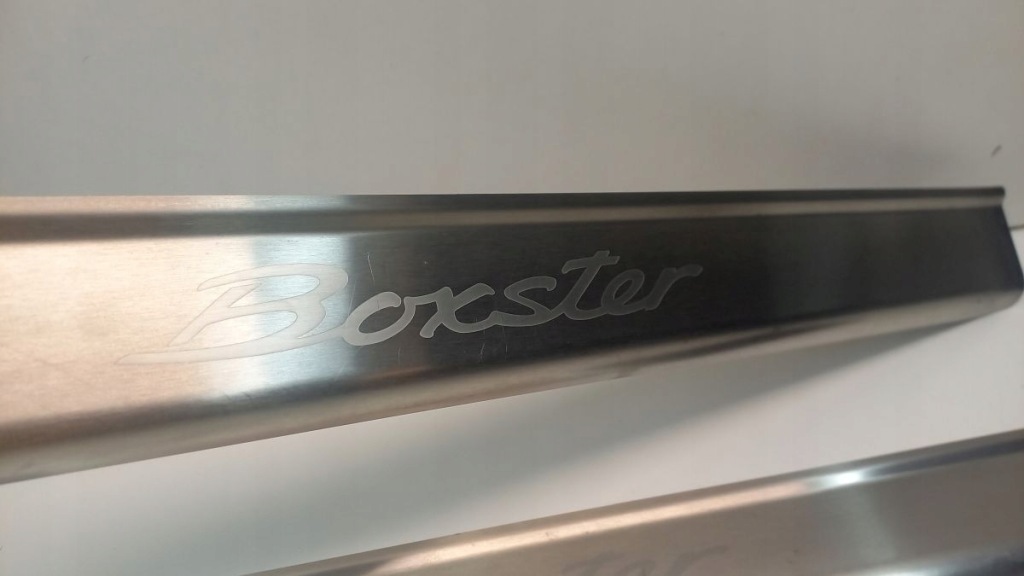 Porsche boxster 986 накладки пороговые хром накладки порог Оригинал