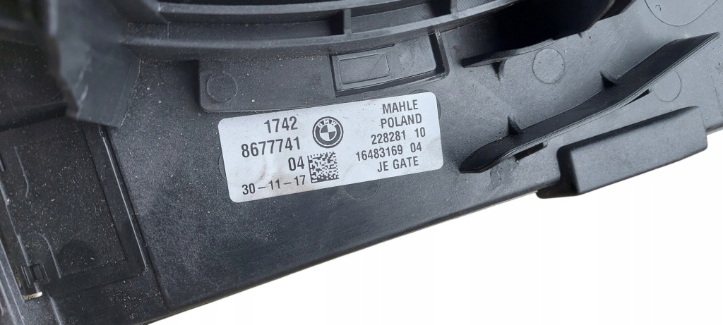 Bmw g30/31 g11/12 вентилятор радіатора 8655845-02 Зі Шроту