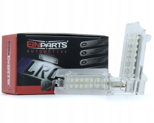 фото №1, Einparts фонари номерного знака led renault megane scenic