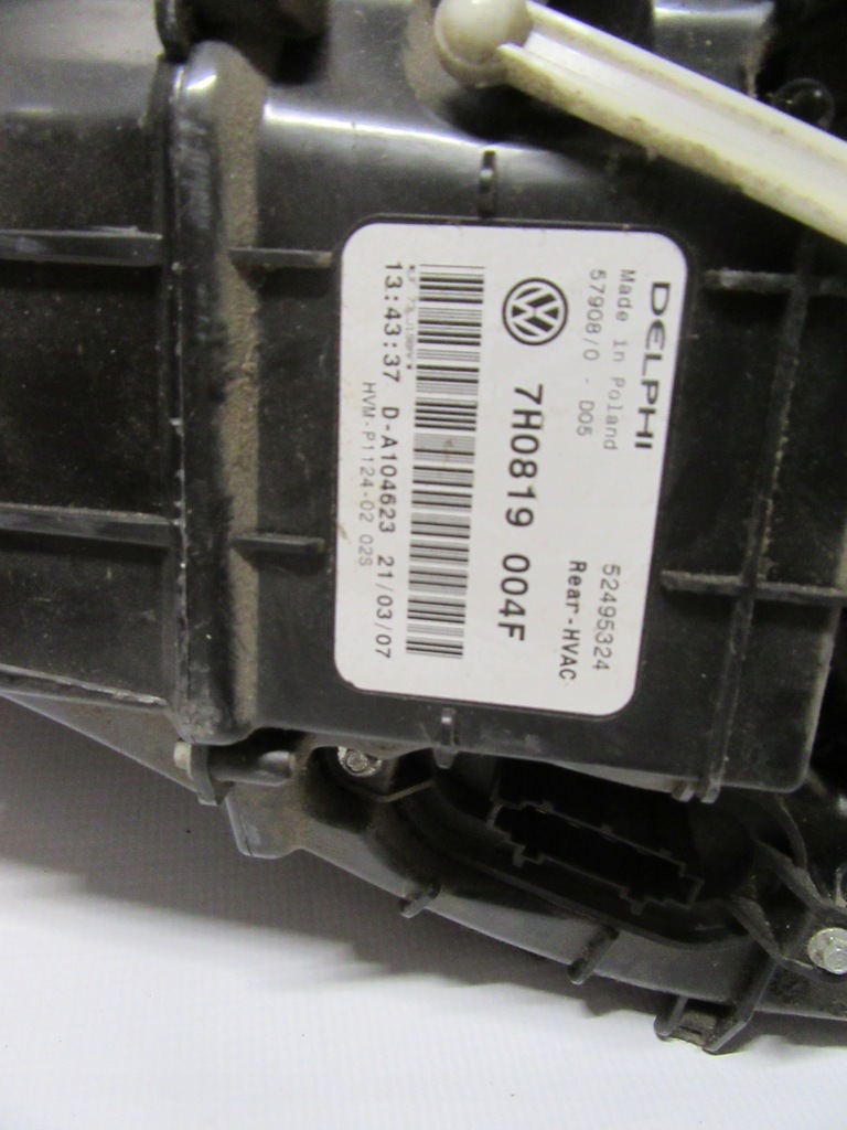 фото №6, Vw transporter t5 caravelle обігрівач задня задня 7h0819004f