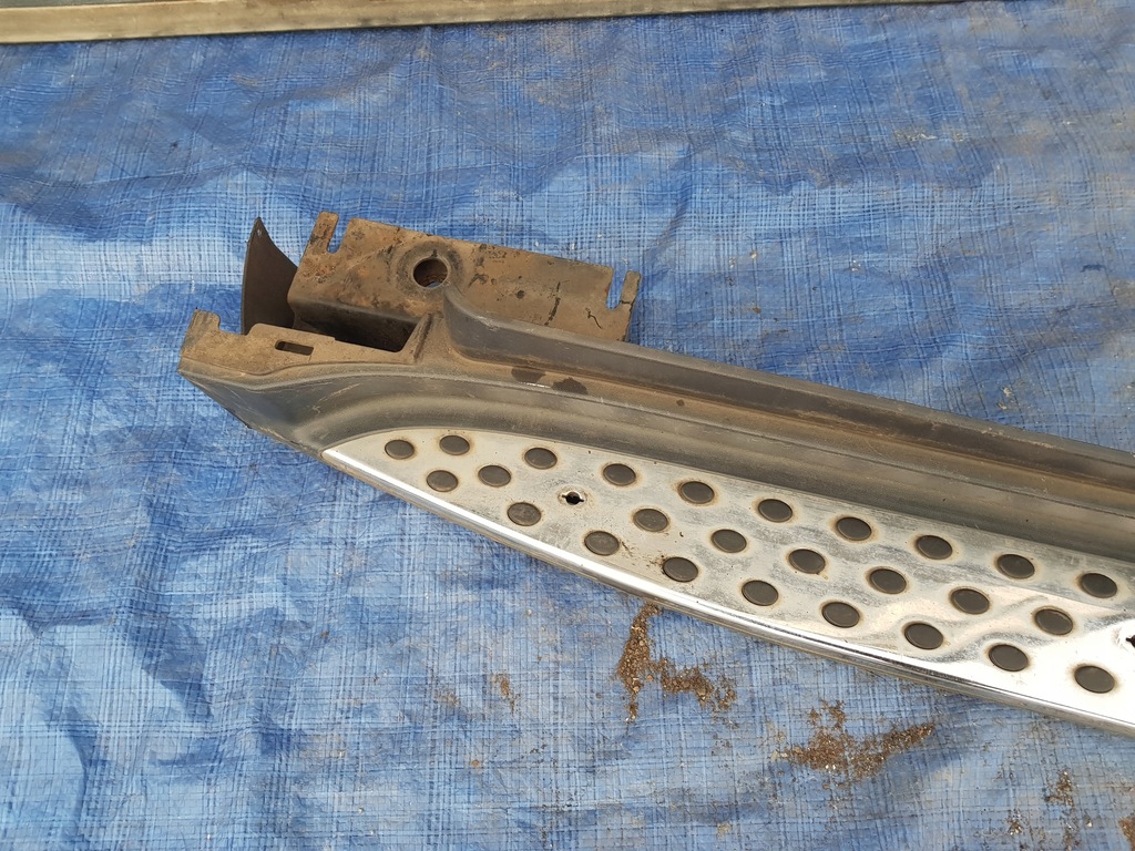 фото №6, Лівий поріг mercedes gl x164 накладка молдинг підніжка