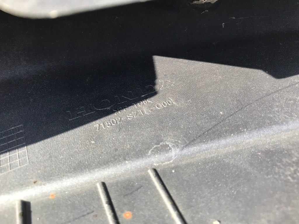 фото №8, Диффузор спойлер бампера задняя honda cr-z crz