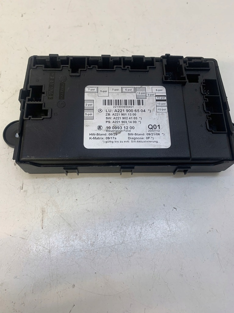 фото №1, Модуль дверь задняя mercedes w221 a2219006504