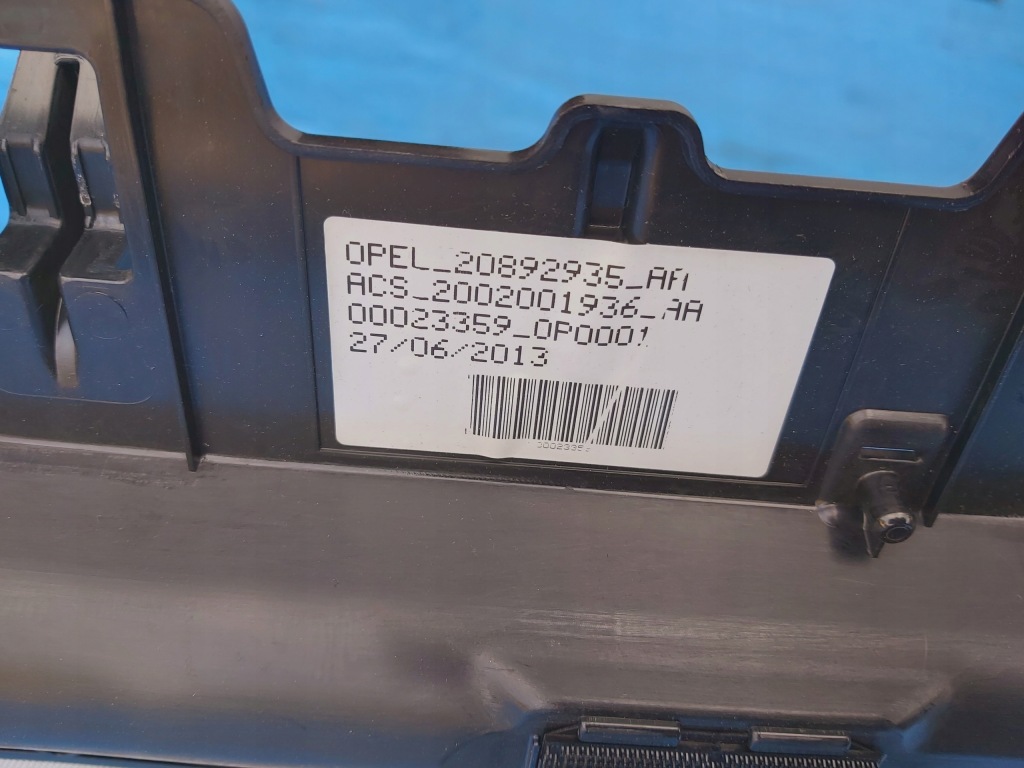 фото №9, Opel-części | zafira c шторка жалюзі скло лобове панорама 20892935