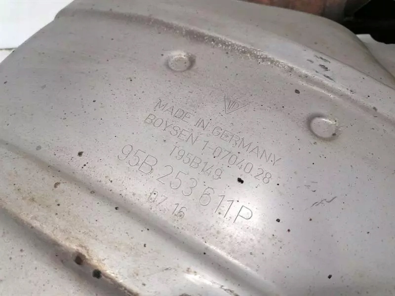 фото №8, Porsche macan 95b gts sport exhaust 95b253612fy глушитель