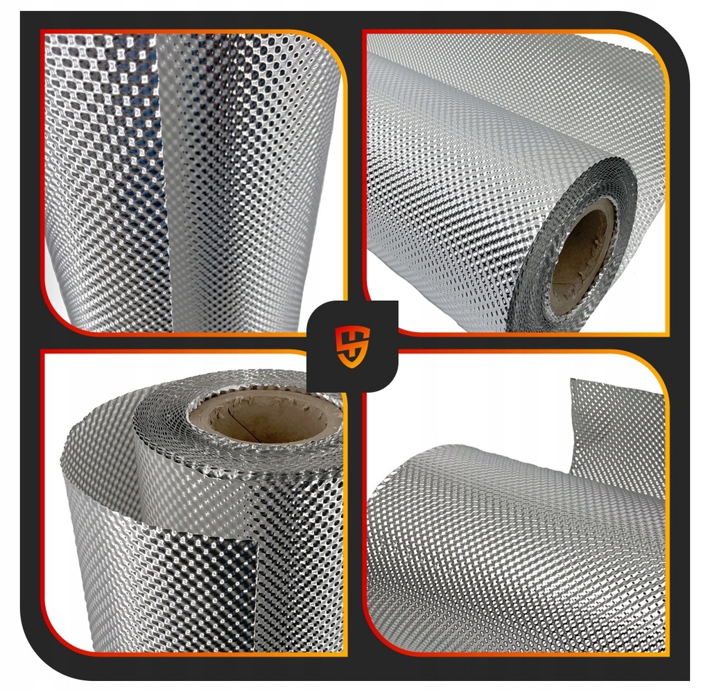 фото №7, Алюминиевая защита тепловая выхлоп alu гибкая +650stc мат тепловая