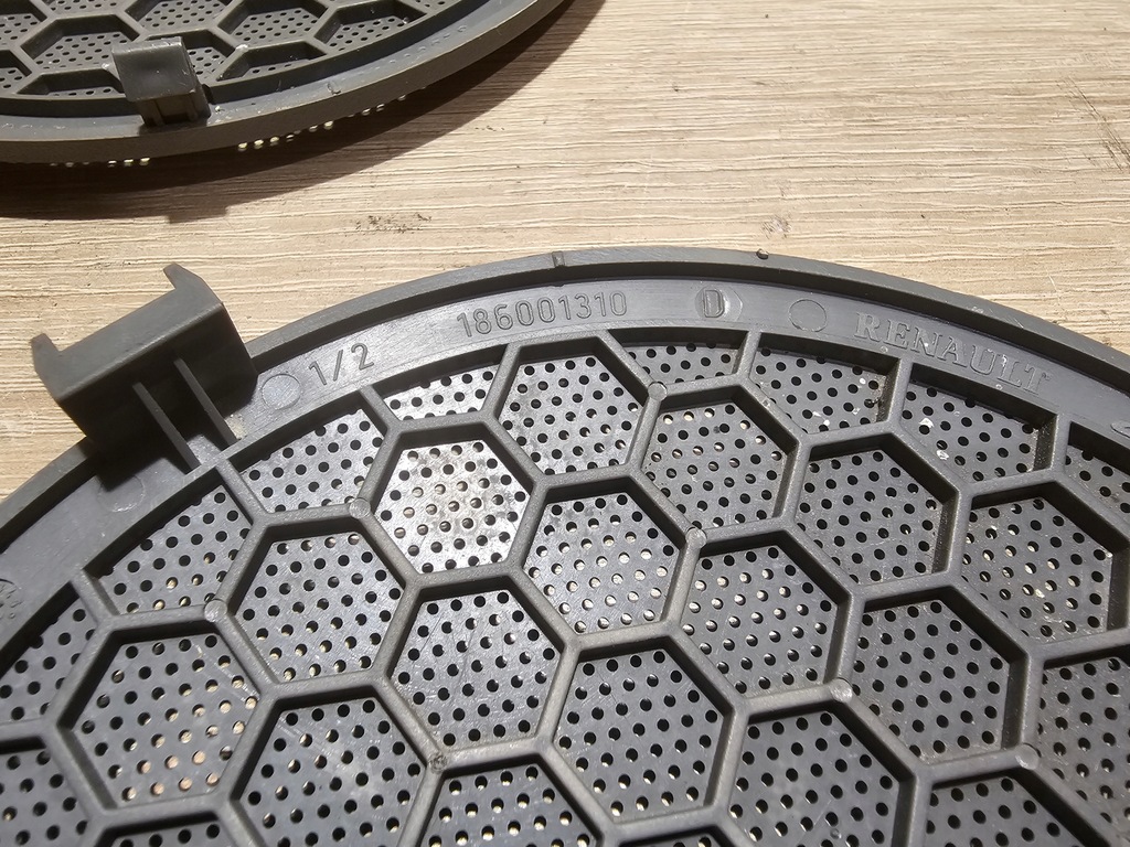 фото №10, Scenic ii grand защита заглушка динамика дверь решётка накладка 8200084083