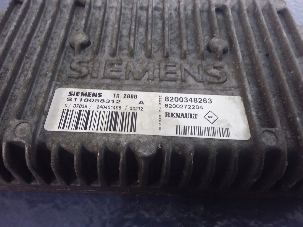 фото №6, Renault scenic ii блок керування коробки передач 8200348263