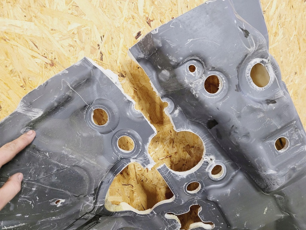 Przedładka с праворульная opel combo e 2018- Оригинал