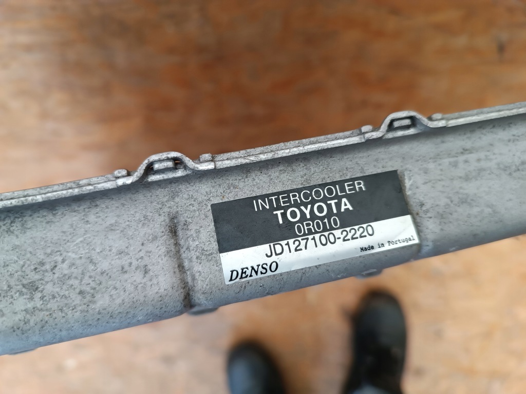 фото №12, Интеркулер радиатор toyota avensis 2.2 d4d jd127100-2220