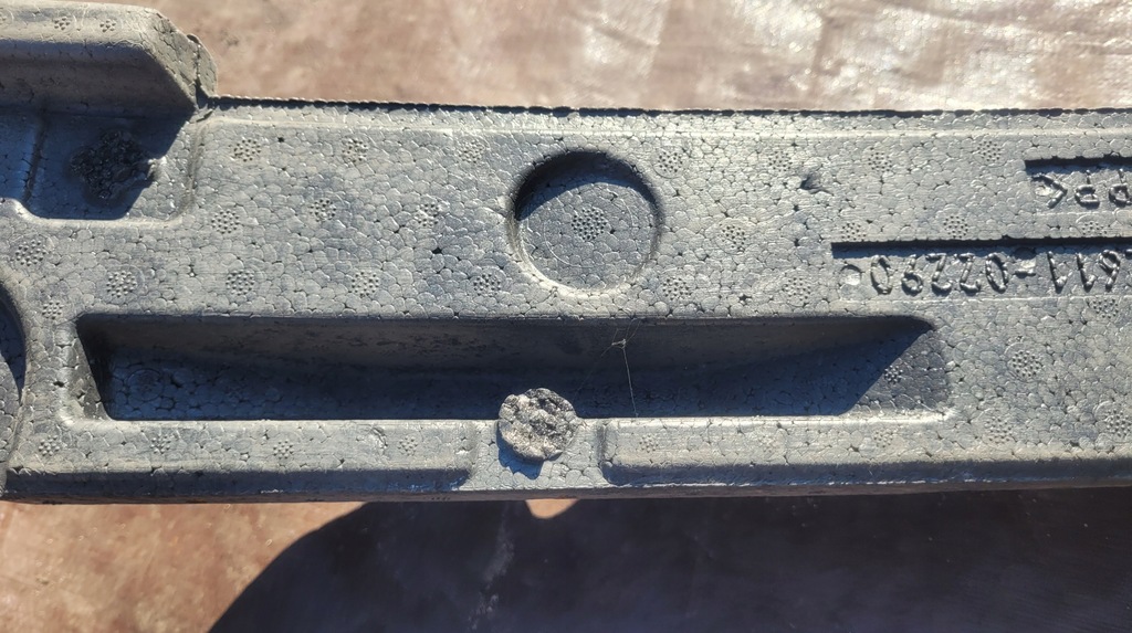 фото №8, Абсорбер пена пенополистирол бампера перед toyota corolla e16