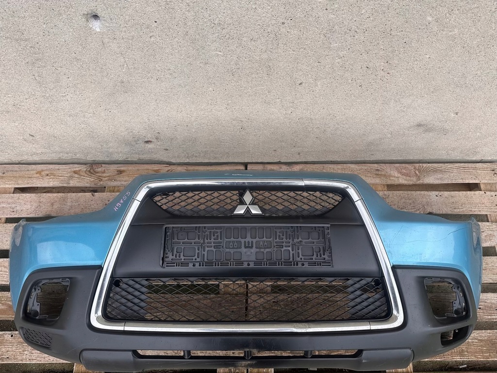 фото №1, Бампер перед передний mitsubishi asx i 1 2010- + решётка решётка радиатора полный